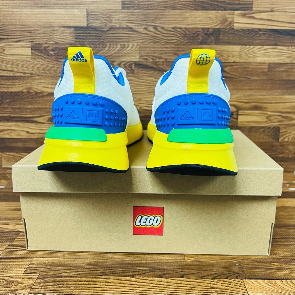 Adidas Lego Racer TR21 Women’s White Sneakers Shoe #680 - Picture 5 of 5